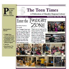 Teen Times front page