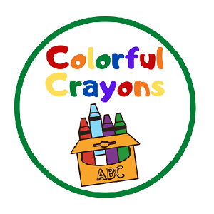 Colorful Crayons Badge