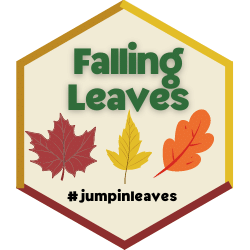 Falling Leaves Badge