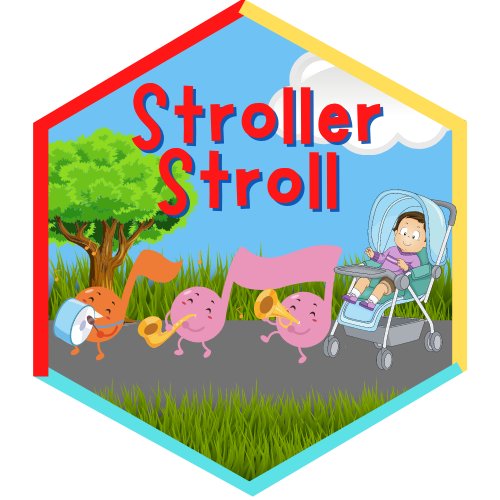 Stroller Stroll Badge