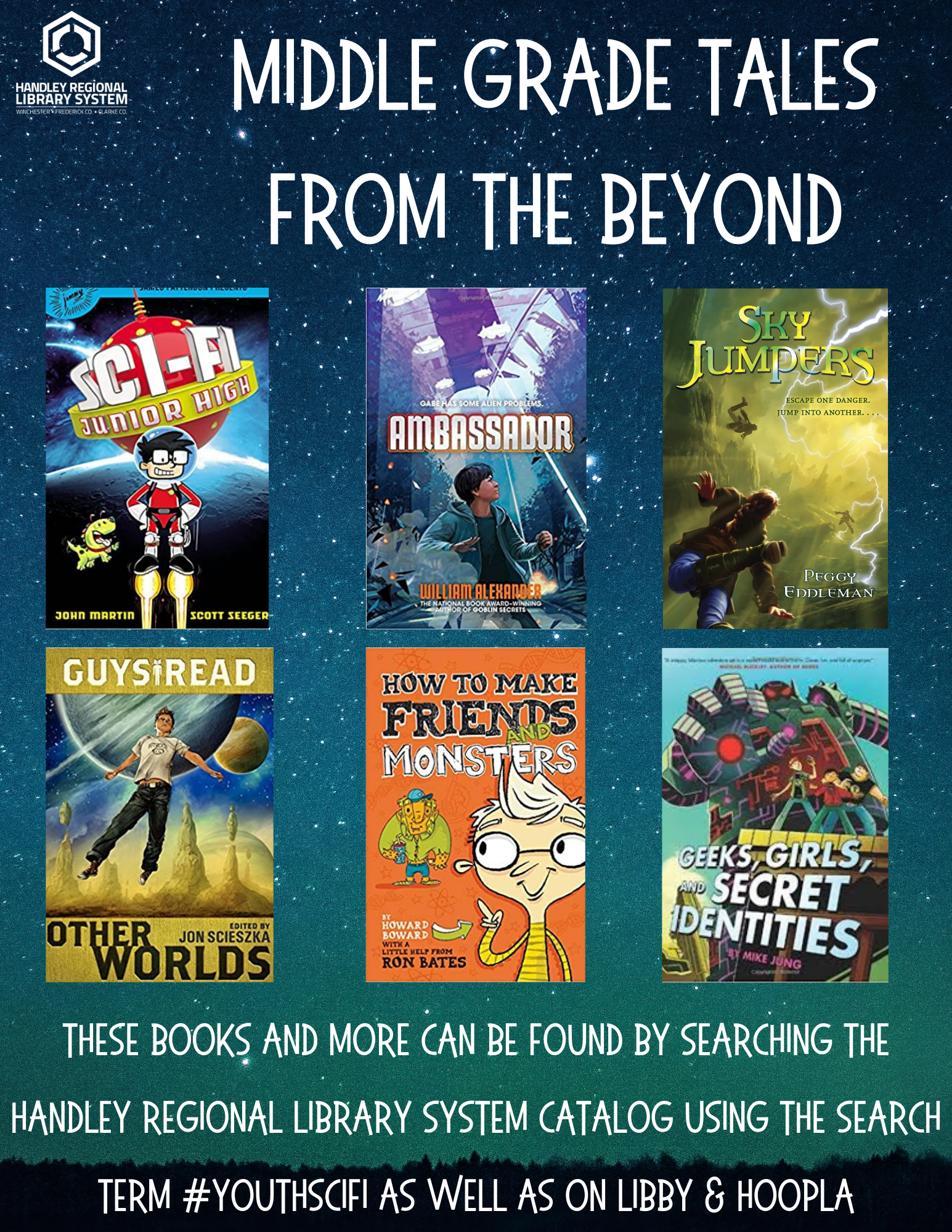 Middle Grade Tales From the Beyond Book Covers
