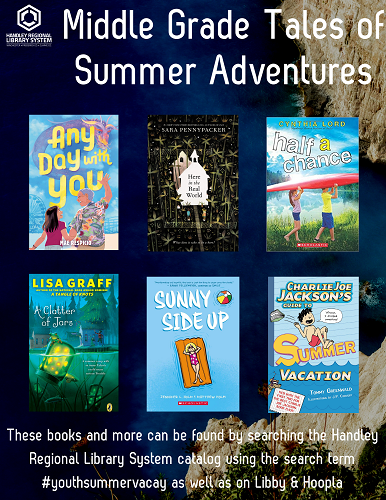 Middle Grade Summer Adventures Book Covers