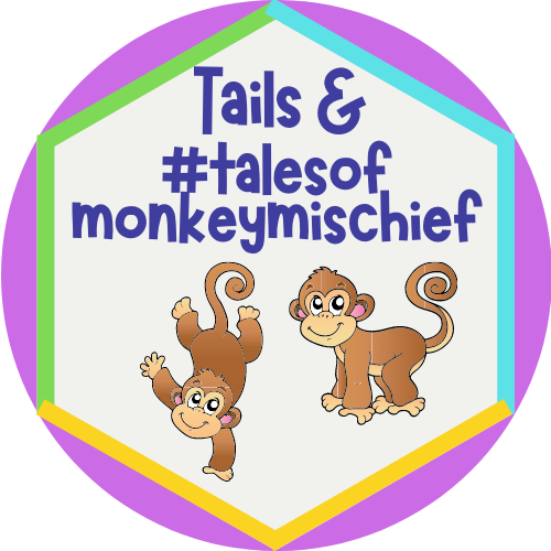 Monkey Mischief Badge
