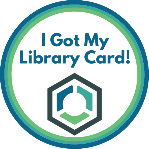 I got my library card