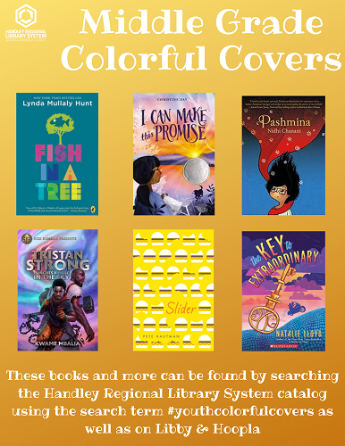 Middle Grade Colorful Covers Book Covers