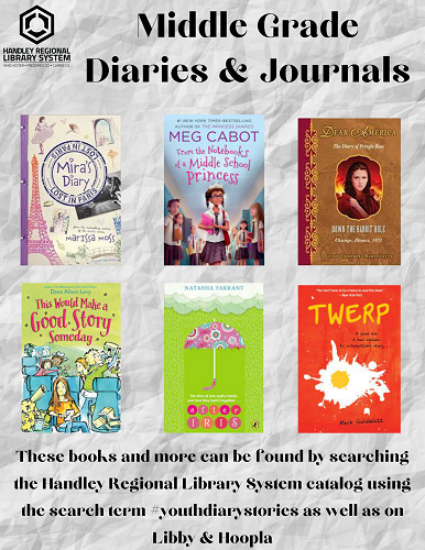 Middle Grade Diaries Book Covers