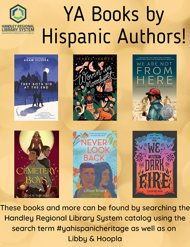 YA Hispanic Authors Book Covers