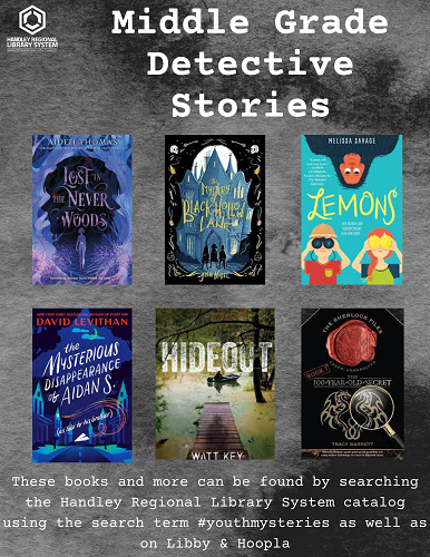 Middle Grade Detective Stories Book Covers