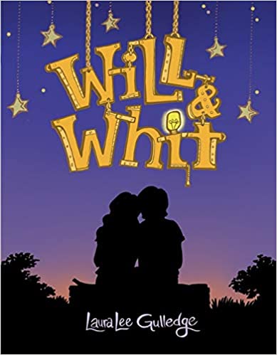 Cover of Will and Whit--two people sitting at twilight
