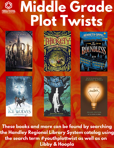 Middle Grade Plot Twists Book Covers