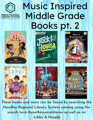 Middle Grade Music Inspired Book Covers