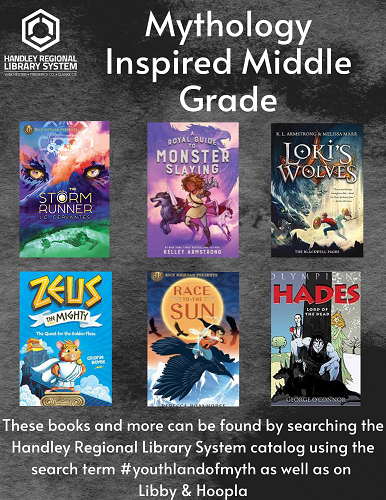 Middle Grade Mythology Stories Book Covers