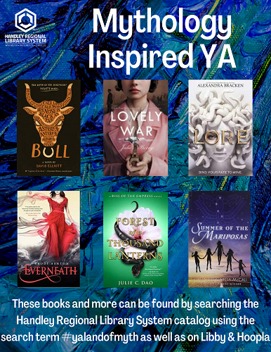 YA Mythology Fiction Book Covers