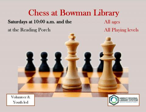 Hastings Public Library's chess club holding weekly Tuesday