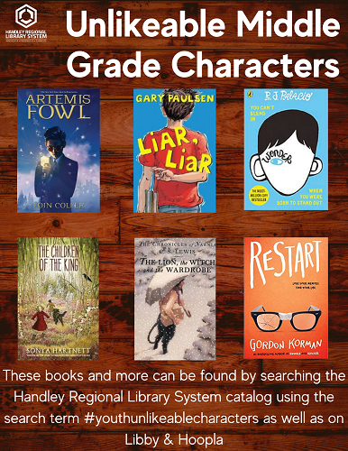 Middle Grade Unlikeable Characters Book Covers
