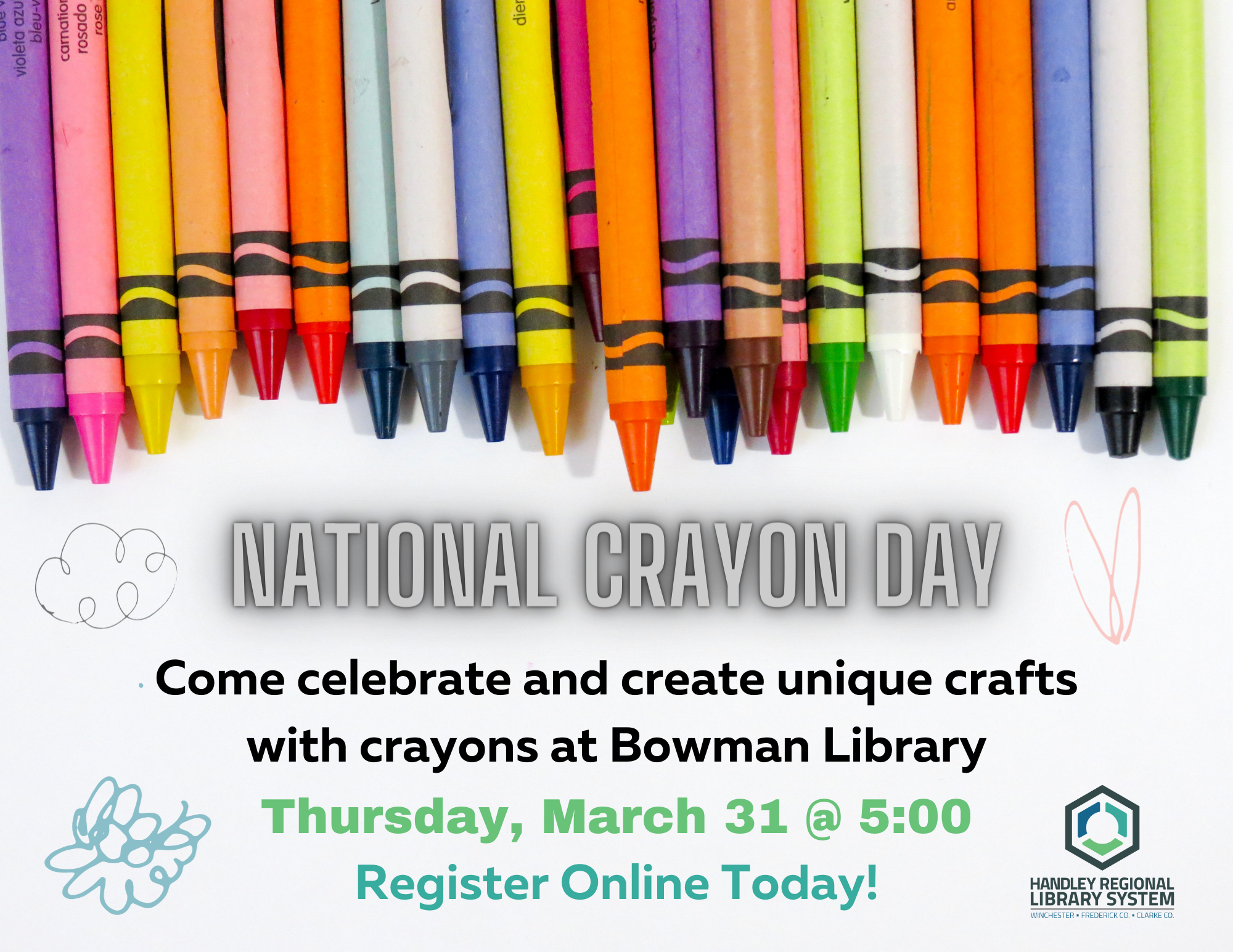 Crayon Day Poster