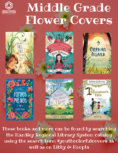 Middle Grade Flower Covers Book Covers