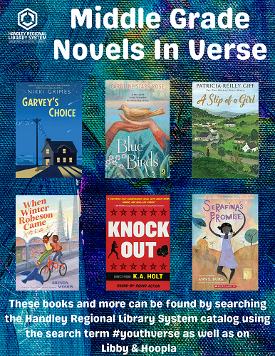 Middle Grade Novels in Verse Book Covers