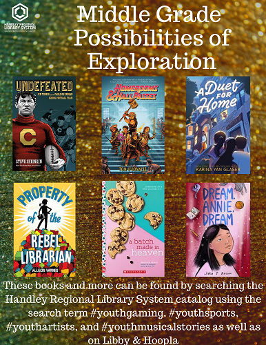 Middle Grade Possibilities of Exploration Book Covers