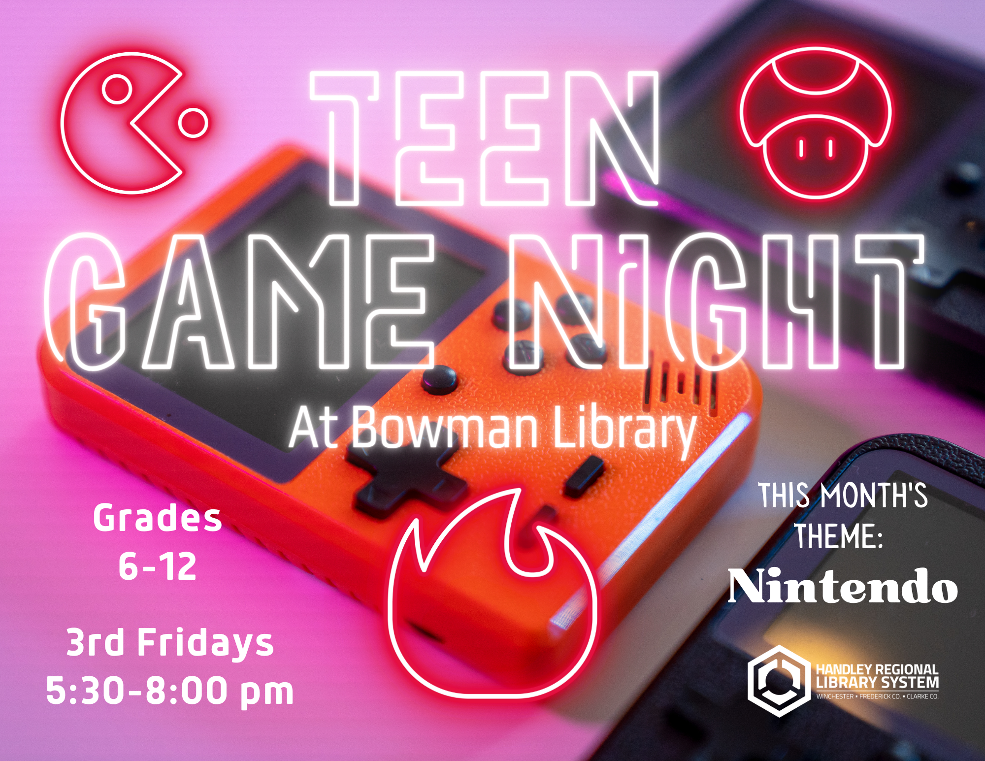 Nintendo Teen Game Night