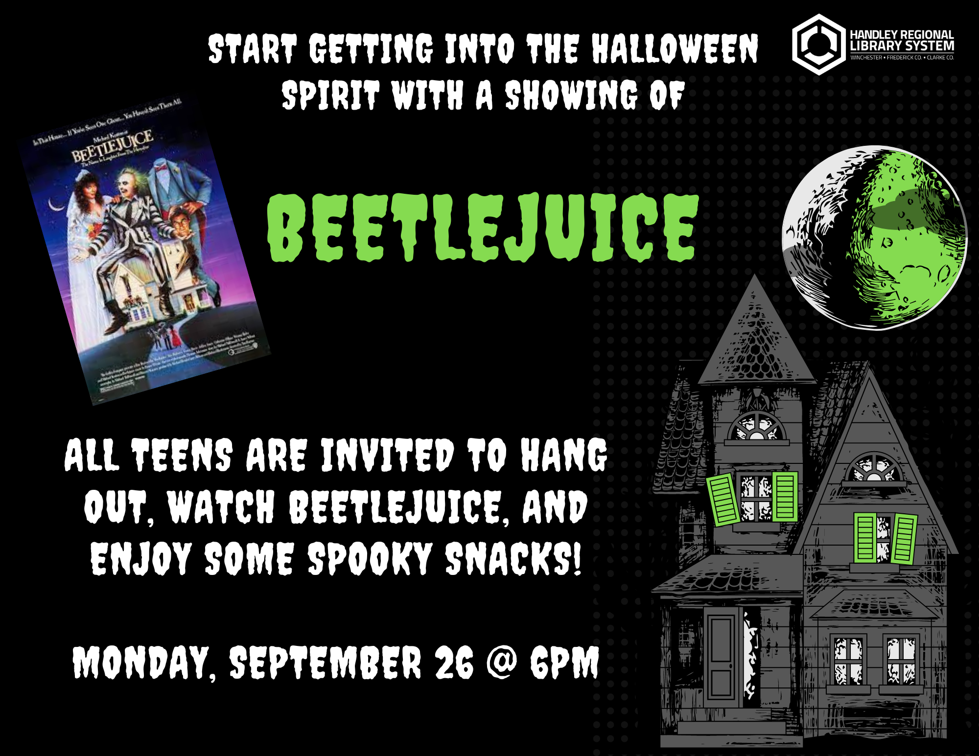Beetlejuice Teen Movie Poster