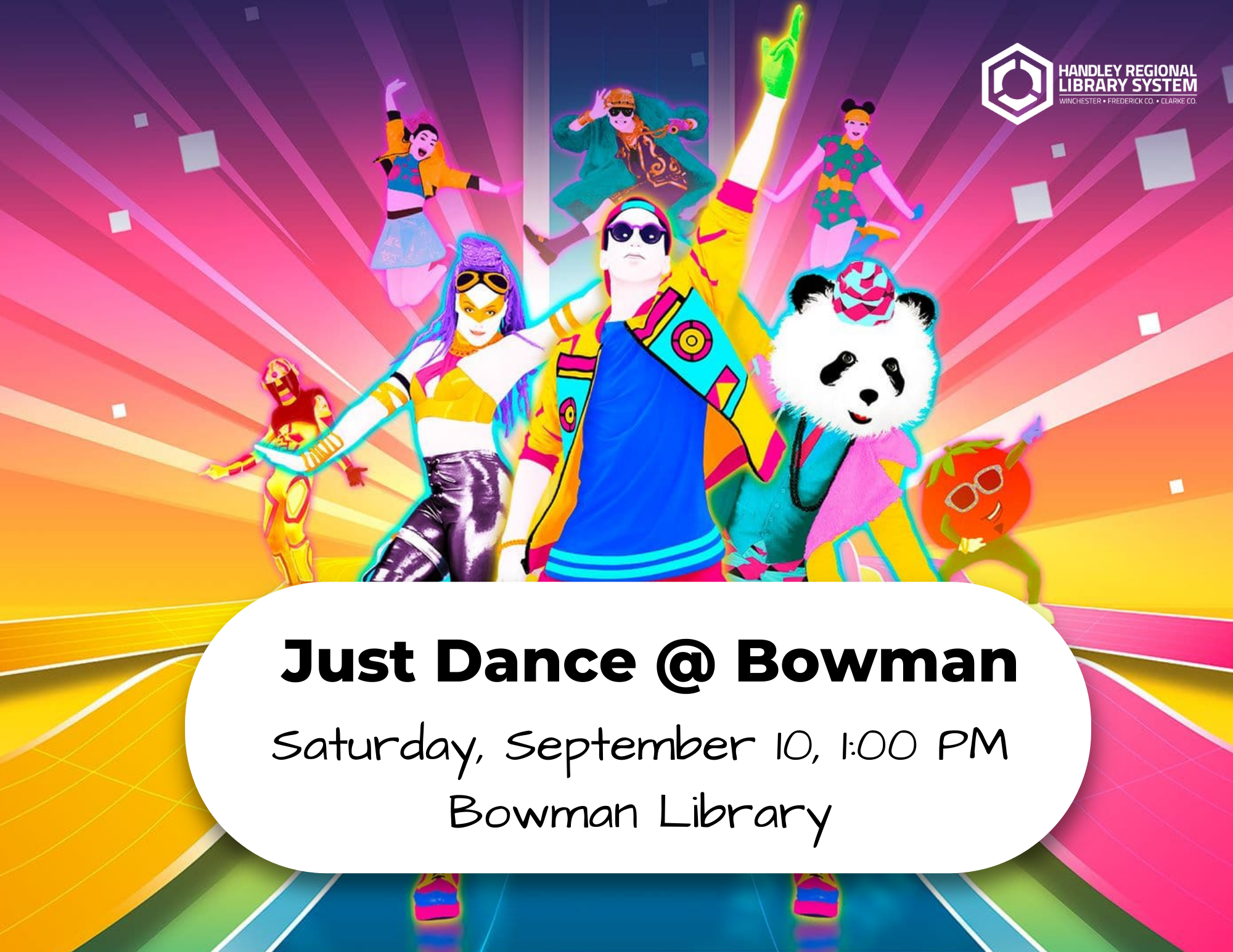 Just Dance at Bowman Poster