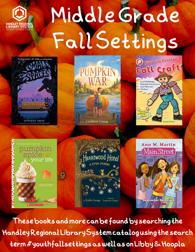 Middle Grade Fall Months Book Covers