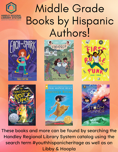 Middle Grade Hispanic Authors Book Covers