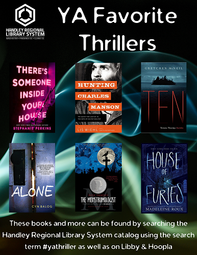 Teen Favorite Thrillers Book Covers