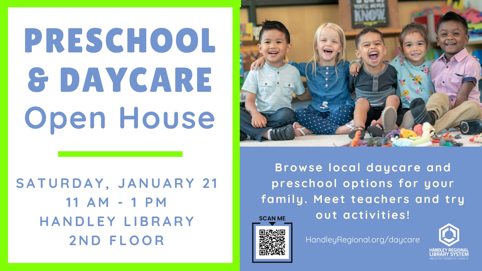 Preschool/Daycare Open House slide