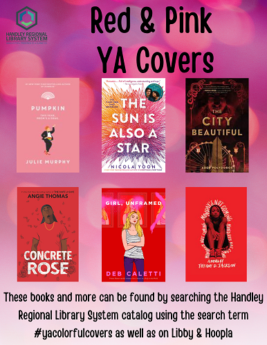Teen Book Spotlight--Red and Pink Covers!!! | Handley Regional Library ...