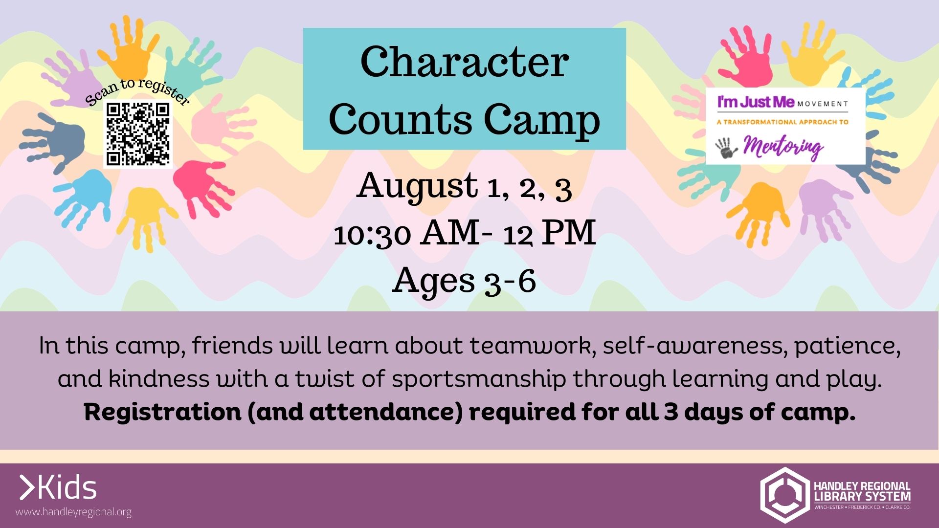 Character Counts Camp slide