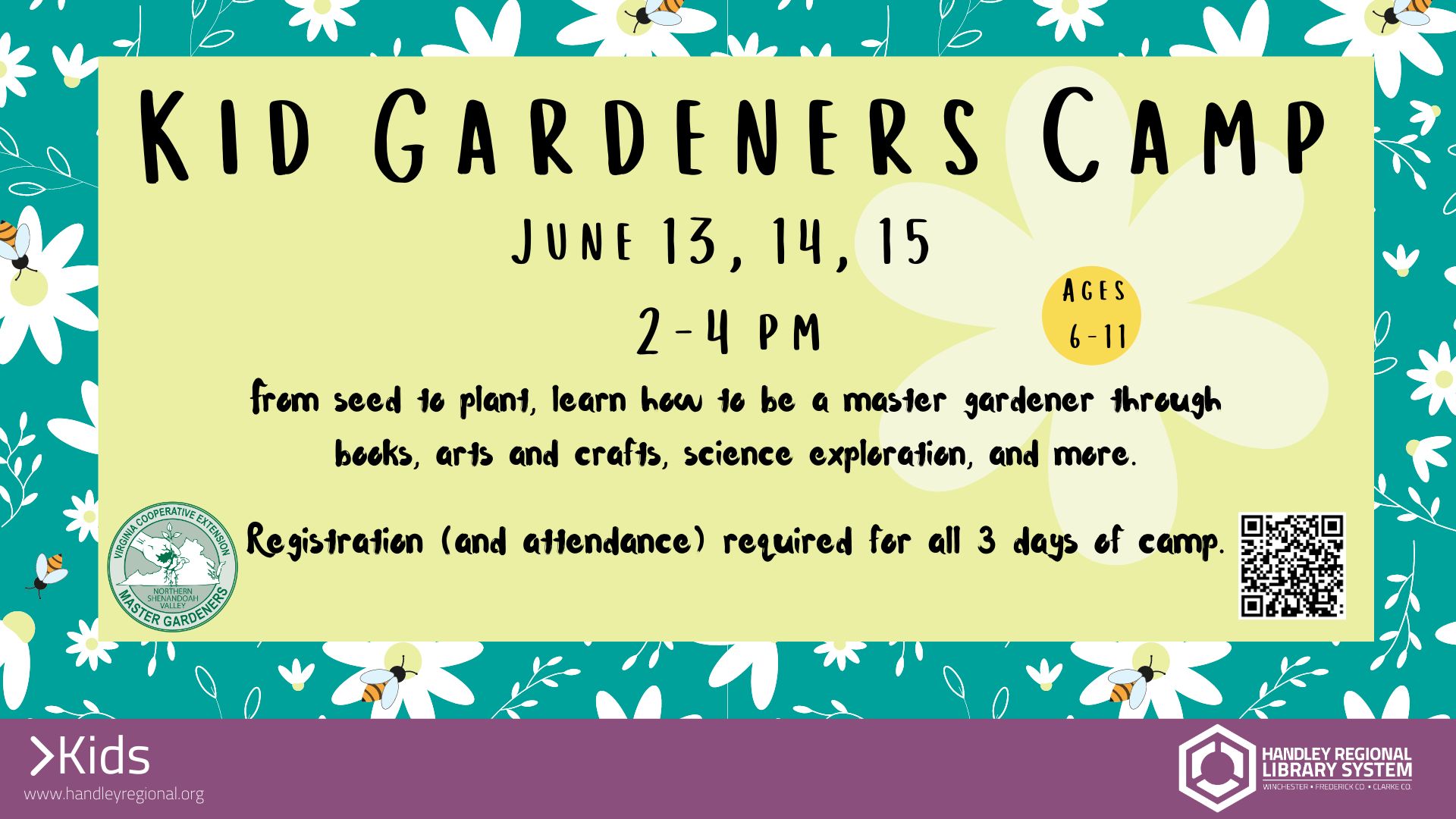 Kid Gardener Camp slide