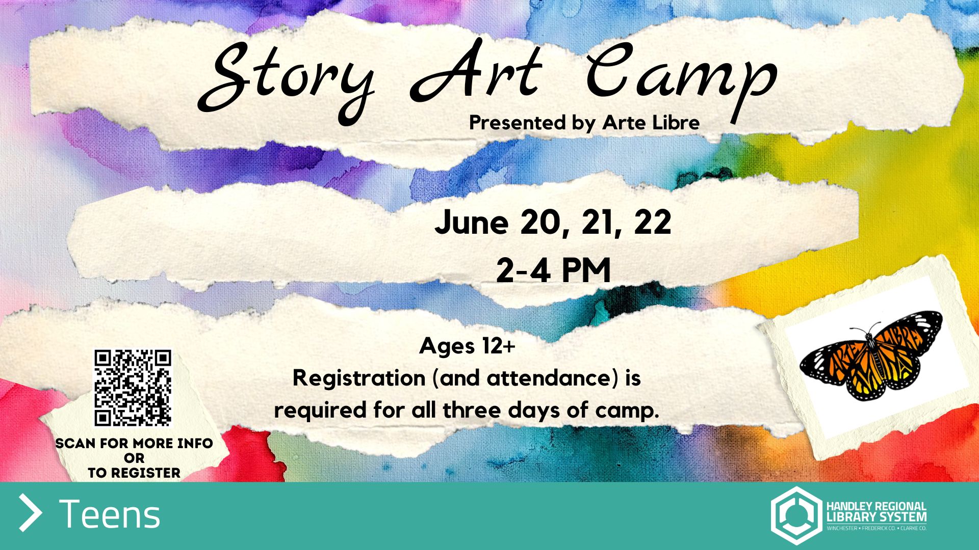 Story Art Camp slide