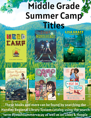 Middle Grade Summer Camp Book Covers