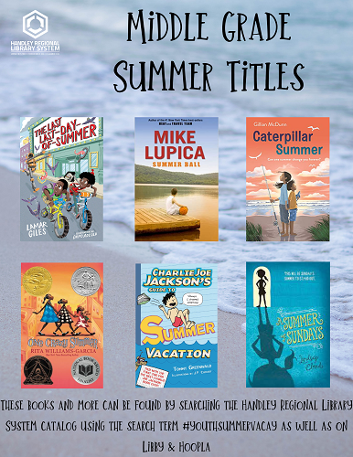 Middle Grade Summer Titles Book Covers