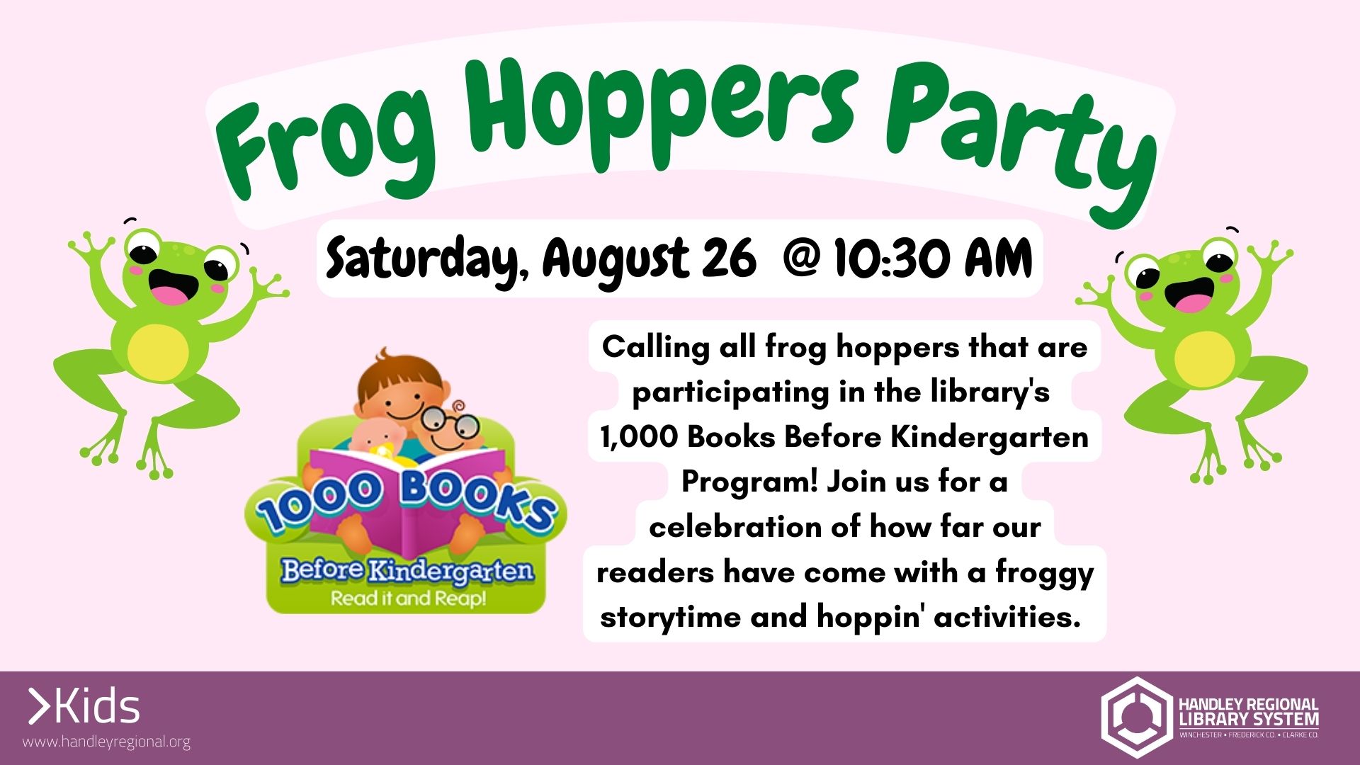 Frog Hopper Party