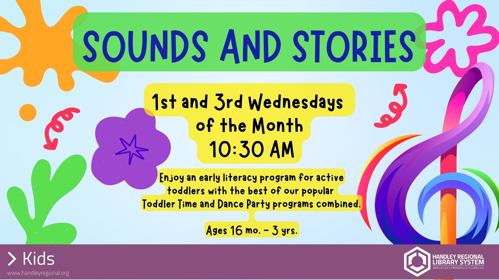 Sounds and Stories slide