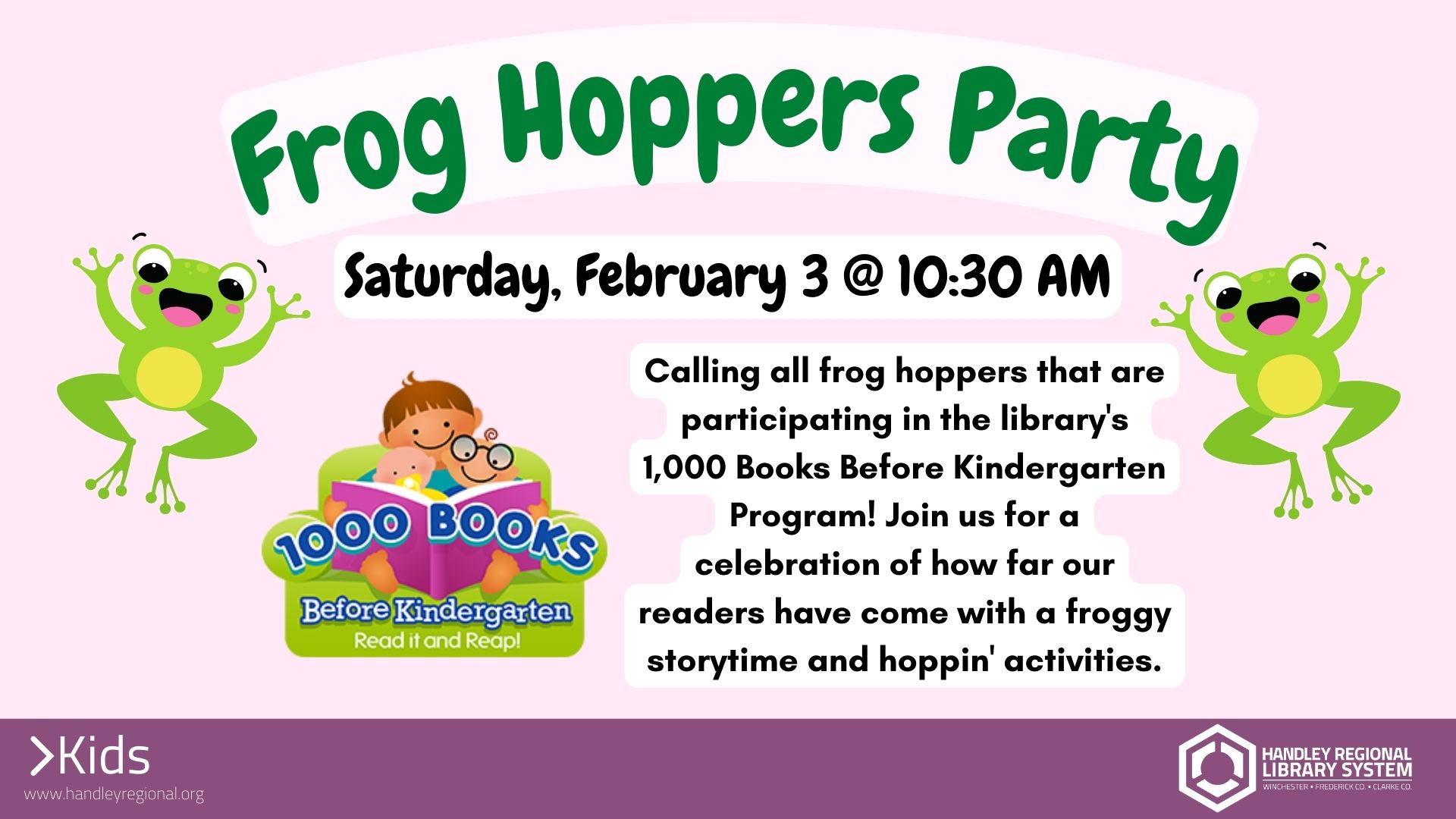 Frog Hopper Party slide