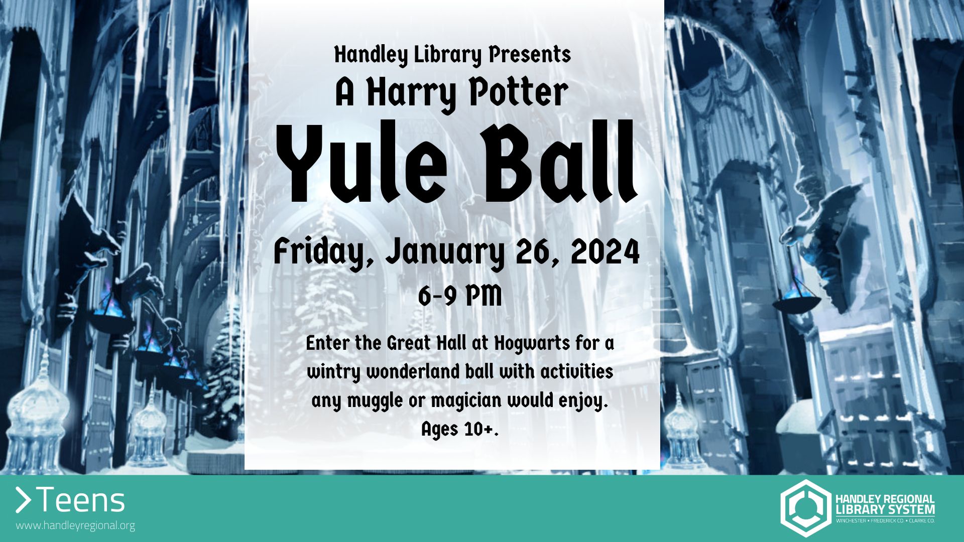 Harry Potter Yule Ball slide