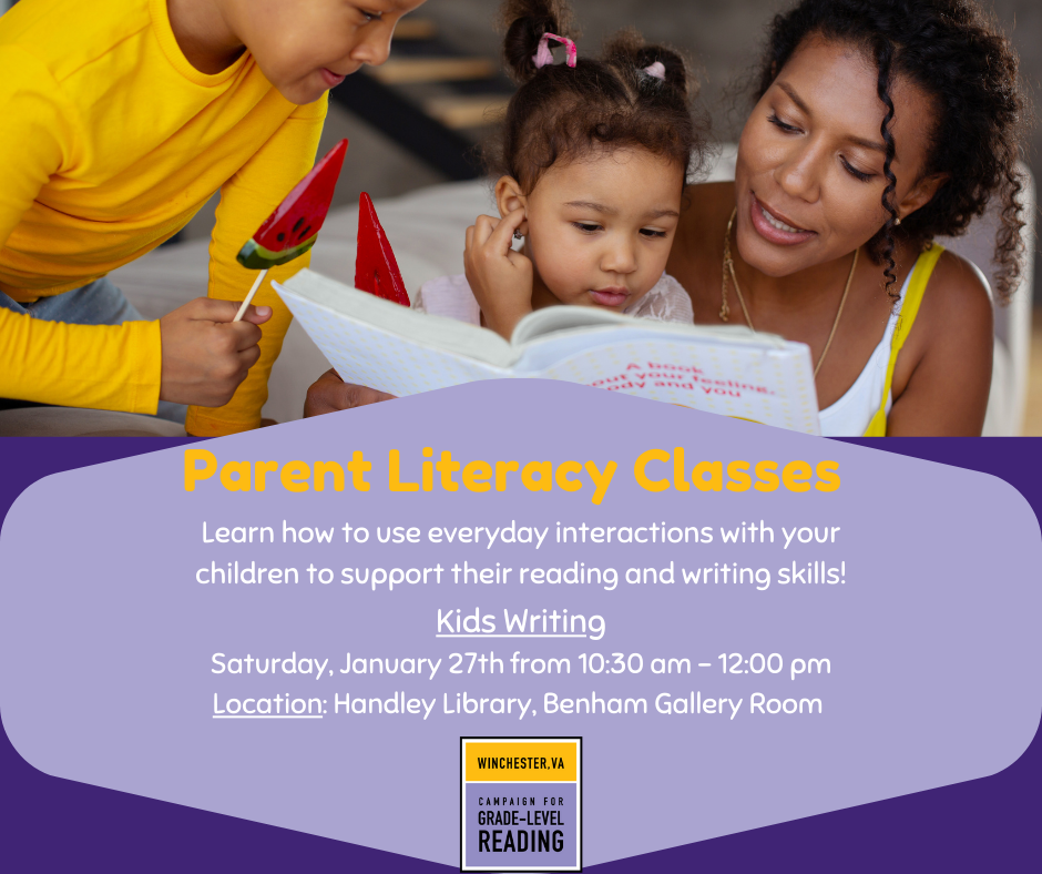 Parent Literacy Class slide