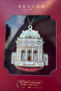 Handley Library Christmas Ornament from the Library Shop.