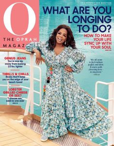 o magazine cover