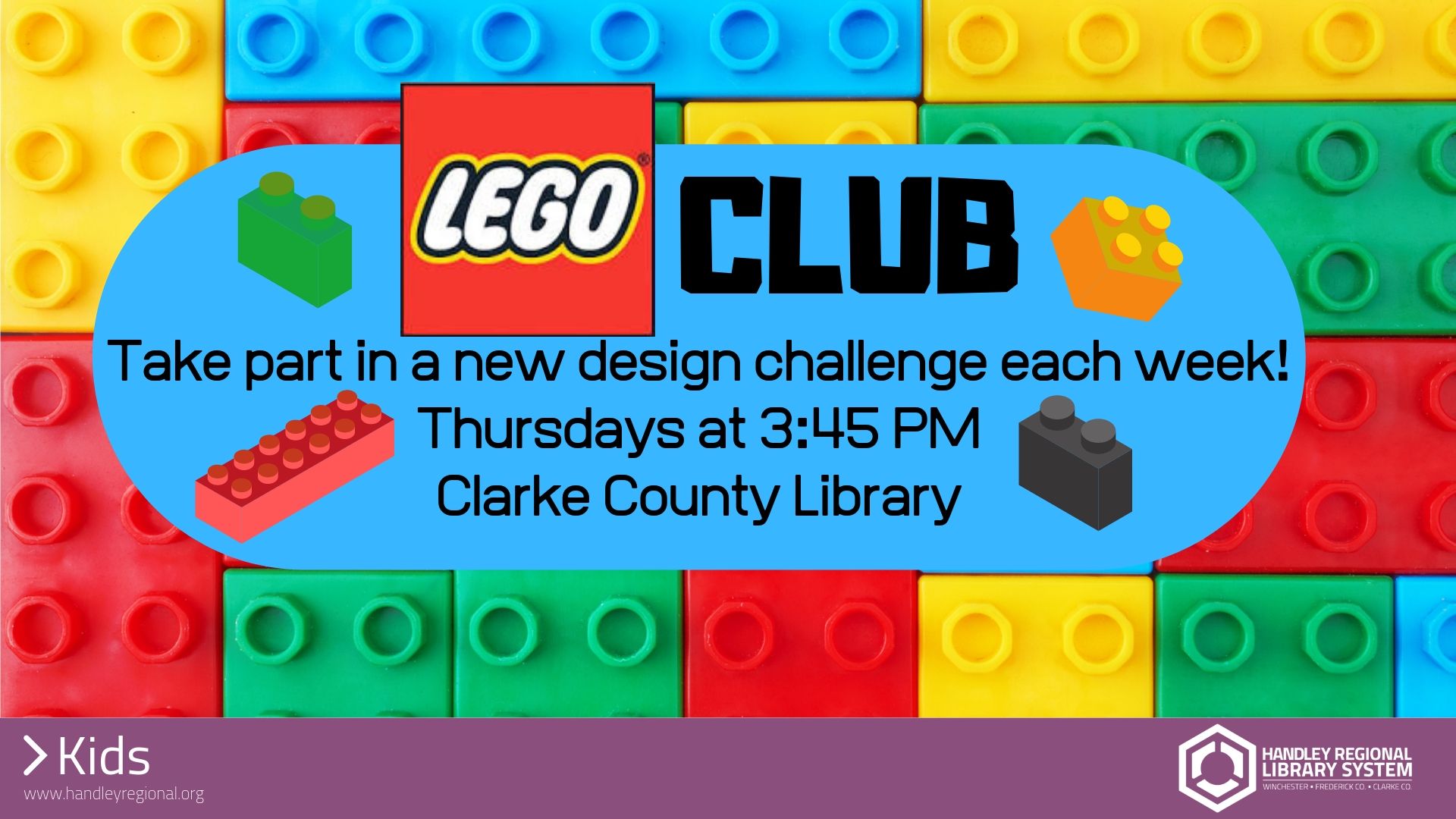 LEGO Club event slide