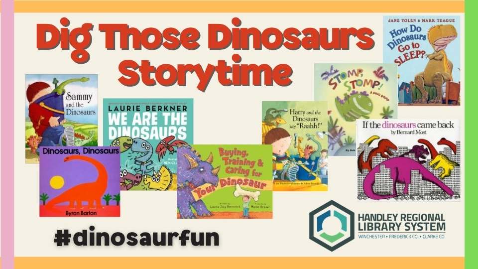 dig those dinosaurs book graphic
