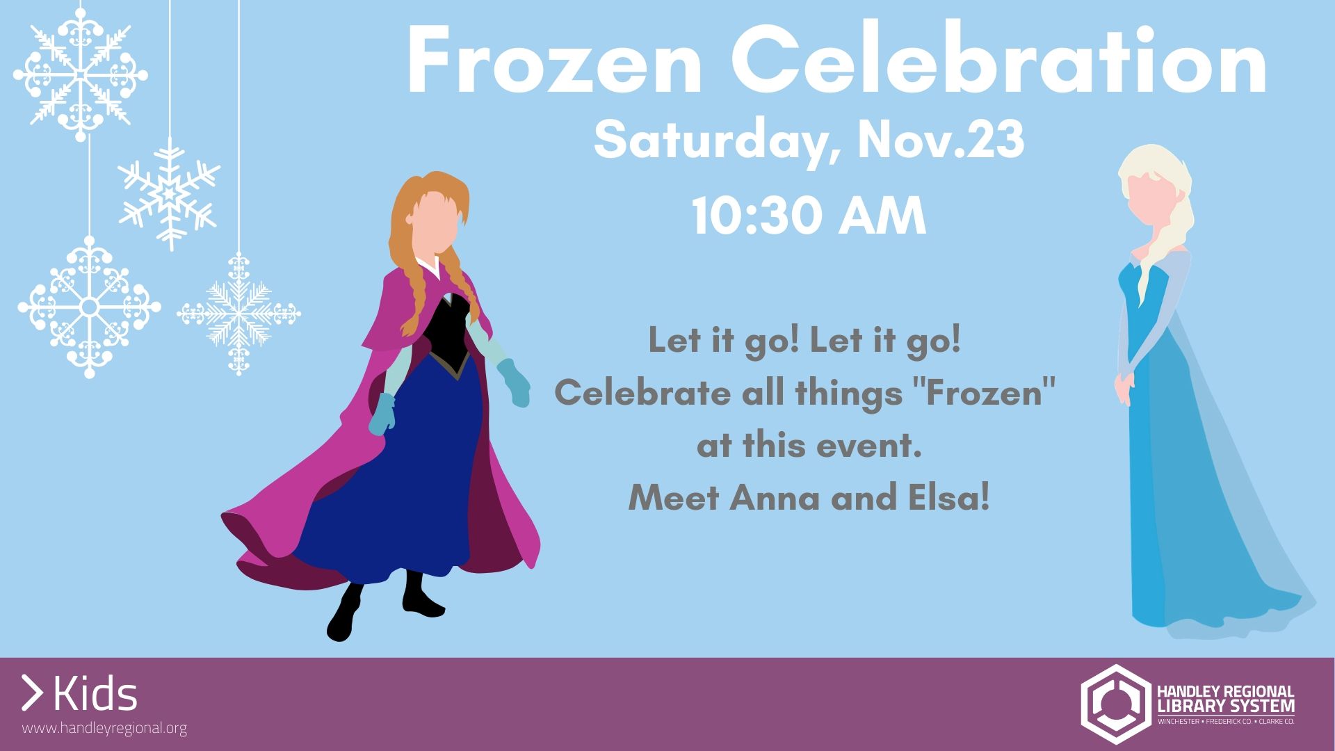 Frozen Celebration Slide
