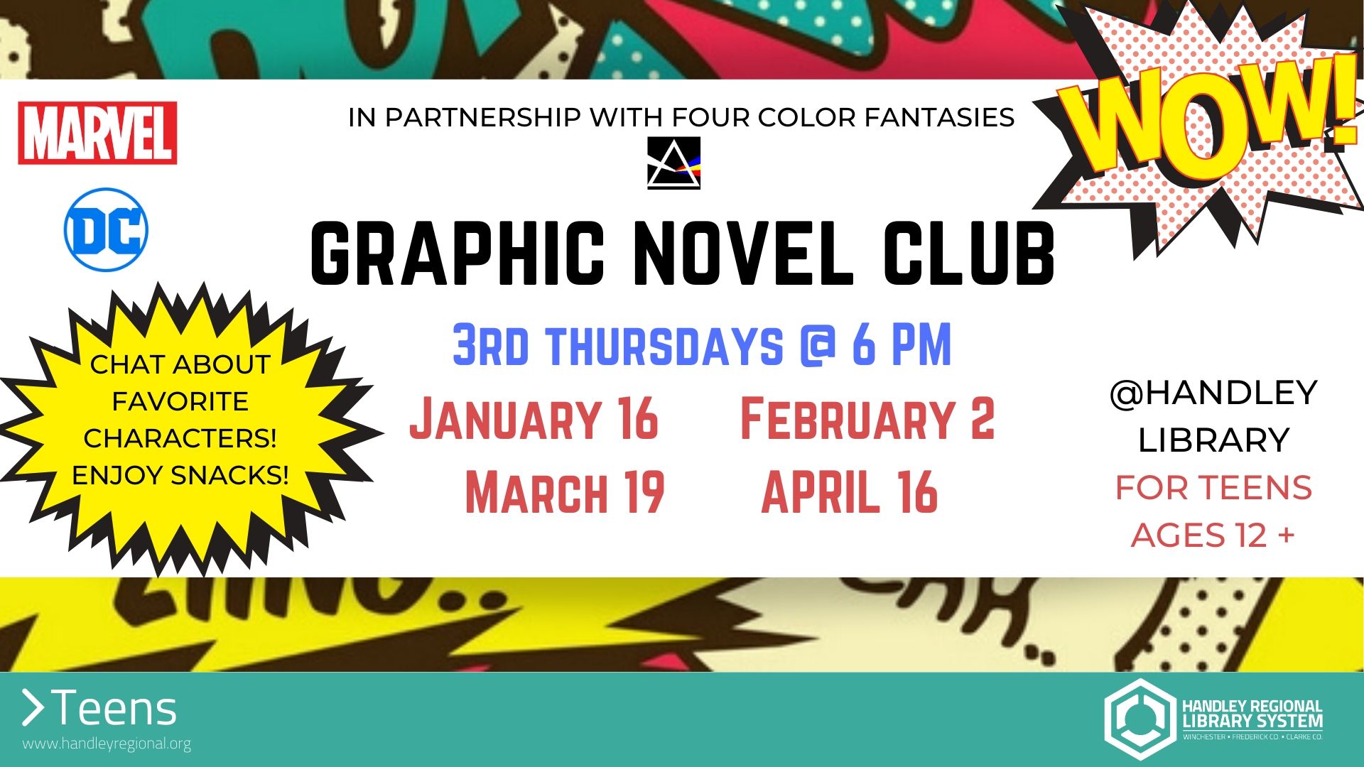 Graphic Novel Club slide