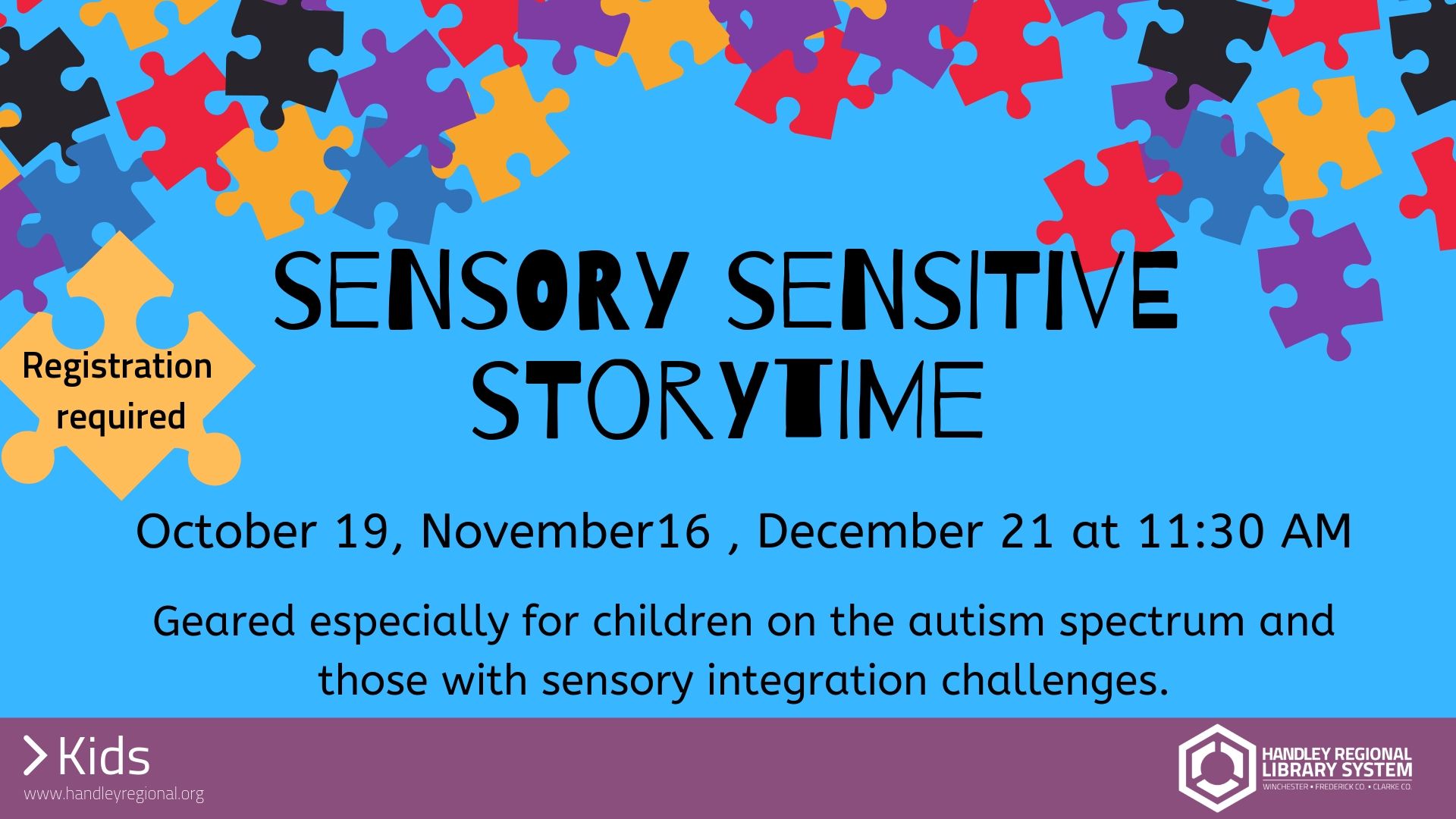 Sensory Sensitive Storytime