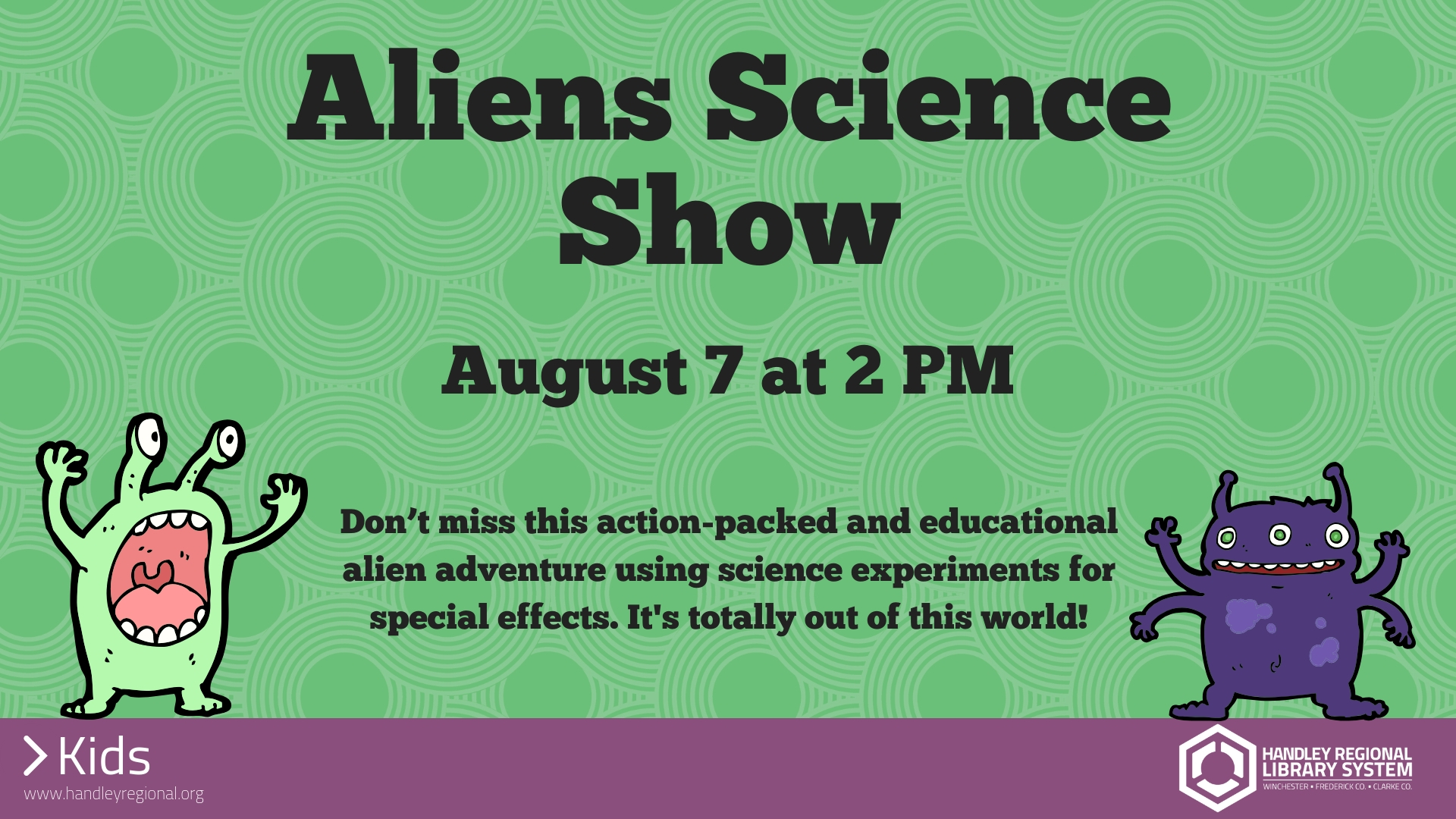 Alien Science Show slide