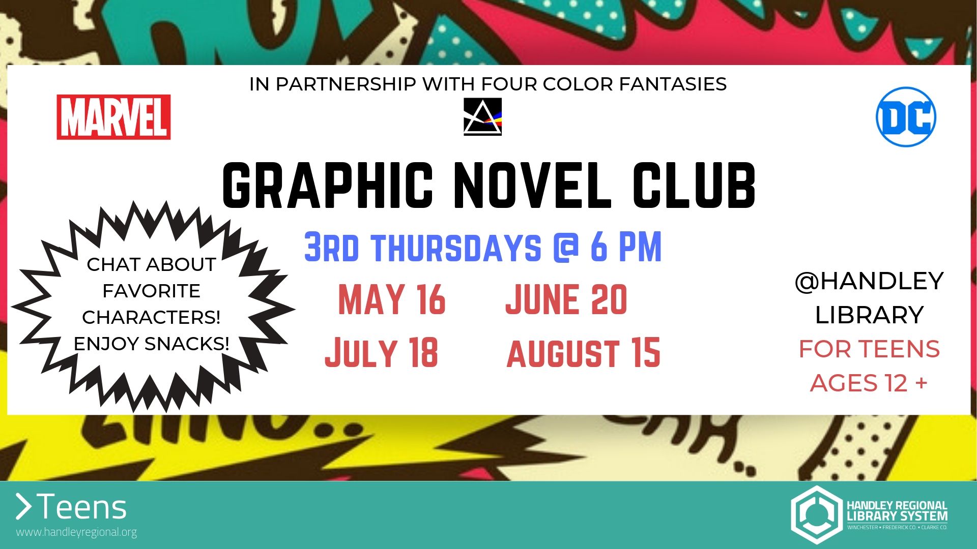 Slide for Graphic Novel Club